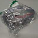 Levi's Mens Leather Jean Belt with Removable Plaque Buckle - Big Buckle, Cowboy belt (Black)