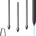 3 PCS Galaxy Tab S6 Lite Pen Metal Tips/Nibs Replacement for Samsung Galaxy Tab S6 Lite S Pen Replacement Metal Tips/Nibs, Galaxy Tab S6 Lite Stylus Pen Titanium Tips/Nibs with Tools