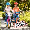 Schwinn Elm 16-Inch Bike for Kids Ages 5-7, Built for Safety and Comfort, Quick Assembly, Beginner Training Wheel Bicycle