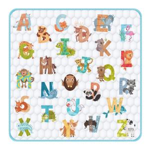 Baby Play Mat for Floor Playpen - 50" X 50" Playpen Mat,Thick One-Piece Crawling, Odorless Floor Mat, Non-Slip Cushioned Baby Playmat for Infants,Babies,Toddlers. Foldable and Machine Washable