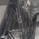 HYSEYY Double Rods Clothes Rack, Rolling Clothing Rack for Hanging Clothes Portable Wardrobe Rack, Metal Garment Rack Sturdy Coat Rack for Bedroom Laundry Living Room, Black