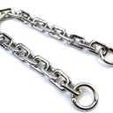 VersaKits Heavy Chunky Link Chain Strap Purse Handbag Top Handle Shoulder Straps Accessories Decoration Chain Strap Extender Charms Replacement(14.9'' Silver)