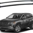 Roof Rack Cross Bars 165lbs Compatible with Hyundai Tucson 2016-2021 SEL/N Line, Heavy Duty Aluminum Roof Rails Crossbars Black Rooftop Cargo Carrier Luggage