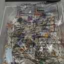 PICKFORU Cat Puzzles for Adults 1000 Pieces, Colorful Animals Jigsaw Puzzles Kitten Butterfly, Difficult Flower Plant Puzzle as Home Decor