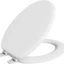 PROFLO PFTSWE1001 Round Closed-Front Toilet Seat and Lid - White