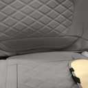 MIROZO Ram Seat Covers Full Set Grey,Waterproof Car Seat Cover Fits for 2009-2025 Ram 1500/2500/3500 Crew Quad Regular Cab,Heavy Duty Protection Truck Seat Covers with Split Flat Bench 40/60,Gray