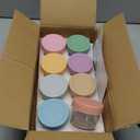 8 Pack Glass Baby Food Storage Containers, 4 oz Leakproof Baby Food Jars with Lids, Small Glass Food Containers for Infant Baby, Freezer Safe