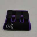 RIYA Waist Trimmer Sweat Waist Trainer for Women and Men Waist Sweat Belt Band Belly Stomach Wrap (Belt M: 8.5"Width x 41"Length, Purple)