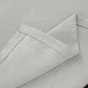 BGment Curtains 45 Inch Length 2 Panels Set for Bedroom, Grommet Thick Linen Look Burlap Textured Light Filtering Privacy Window Drapes for Farmhouse Living Room, 42 x 45 Inch, Light Grey