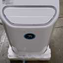 DREO Portable Air Conditioners, 12000 BTU ASHRAE (8000 BTU DOE) Smart AC Unit for Room with Drainage-free Cooling, APP/Voice/Remote, Fan & Dehumidifier, Quiet Standing AC for Bedroom, AC515S, White