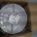 Marbrasse Desk Organizer, 360-Degree Rotating Pen Holder, Desk Organizers and Accessories with 5 Compartments Pencil Holder, Art Supply Storage Box Caddy for Office, HomeWhite