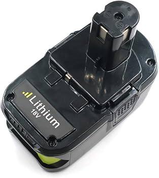 8.0Ah Battery Replacement for Ryobi 18V Lithium Battery Compatible with Ryobi 18 Volt ONE+ Plus P107 P108 P102 P103 P104 P105 P109 P122 Cordless Tools