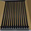 Antree 7525 Porcelain Enameled Grates (17.4 x 11.8 x 0.25) for Weber Spirit 300 Series, Spirit 700, Genesis Silver Gold B/C Replacement Weber 7525 Grates