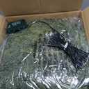 9FT Thick Christmas Garlands with 240 Cedar Branches, 50 Lights, Green Cedar Garland for Christmas Decorations, Artificial Greenery Garland for Table Mantle Wall Indoor Outdoor Holiday Decor