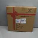 Indestructible Heated Cat House for Outdoor Cats in Winter, 100% Waterproof & Weatherproof Heated Cat House for Outside, Fully Insulated Feral Cat Shelter for Outdoor Barn Strays, 17.7 x 17 x 17.5 in