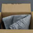 RIOGOO Pet Heating Pad, Upgraded Electric Dog Cat Heating Pad Indoor Waterproof, Auto Power Off (M: 18"x 18", Grey)