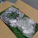 6 ft Christmas Garland Set of 8, Include 2 Artificial Norfolk Pine, 2 Red Berries, 2 Star Garland & 2 Star String Lights Artificial Garlands for Table, Mantle, Wall, Xmas Decorations