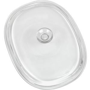 CorningWare French White 2-1/2-Quart Oval Glass Cover