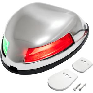 Bow Lights for Boats LED, Boat Navigation Lights, 12V Waterproof USCG Marine Navigation Lights for Pontoon, Yacht, Jon Boat, Speedboat. Small boat