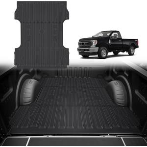 CARTIST Truck Bed Mat for 2017–2026 Ford F-250/F-350/F-450 Super Duty 6.8FT, All Weather Bed Liner for F250 Accessories, Heavy Duty TPE Trunk Mat, Car Accessories