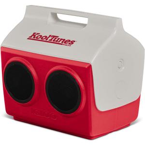 Igloo Kool Tunes Retro Bluetooth Boombox Cooler, 14 Qt Playmate Cooler with Speakers, Medium