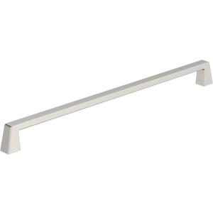 Amerock BP55284G10 | Satin Nickel Cabinet Pull | 12-5/8 in (320 mm) Center-to-Center Cabinet Handle | Blackrock | Drawer Pull | Kitchen Cabinet Handle | Furniture Hardware