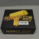 Money Gun Shooter  RUVINCE Money Gun for Movies That Look Real, Prop Gun Make it Rain, Handheld Cash Gun for Game Movies Party (Silver)