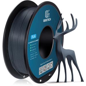 GEEETECH Matte PLA Filament 1.75mm,Blue PLA Matte 3D Printer Filament 1kg Spool (2.2lbs),Dimensional Accuracy +/- 0.02 mm,1.75 PLA Filament Matte 3D Printing Filament