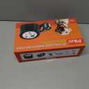 Plkm Wireless Dog Fence 2026 Newest Pet Electric Intelligent Containment System, Transmitter AI Smart Alarm Dog Out of Range Reminder, 360 Strong Signal Coverage, Display Receiver Battery Level