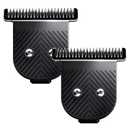 AUDOC Premium Stainless Steel T Blade Replacement for MANSCAPED The Beard Hedger Replacement SkinSafeTrimmer Blade for Precision Facial Hair Trimming(2PCS)