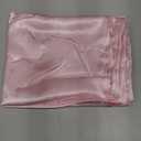 Love's cabin Satin Pillowcase for Hair and Skin, Similar to Silk Pillow Cases for Women, Pillow Case Queen Size Set of 2, Satin Cooling Pillow Cover with Envelope Closure, 20x30 Inches, Coral