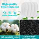 16-Pack Cat Water Fountain Filter  Cat Fountain Replacement Filters for Stainless Steel Adjustable Water Flow Pet Water Fountain, Dog Water Fountain