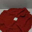 Mr. Pen- Small Christmas Tree Skirt, 24", Red Knitted Christmas Skirt Tree