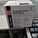 Basic Medical Blue Nitrile Exam Gloves - Latex-Free & Powder-Free - NGPF 7003 (Case of 1,000), Large