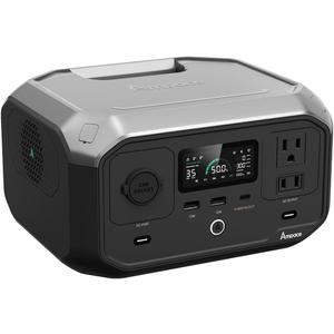 Portable Power Station Andes 300, 266Wh Battery with 300W AC/100W USB-C Output, 1Hr Fast Charging, 8.2lbs Solar Generator for RV, Outdoors, Camping batteries, Traveling, (Solar Panel Optional)