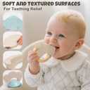 Baby Rattles & Teethers Set Baby Toys 0-6 Months, Teething Toys 3-6 Months, Sensory Toys with Soft Textures, Gentle Sounds & Easy-Grip Shape, Neutral Newborn Gift10-Pack