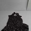 ZABERRY Womens Summer Midi Dress 2025 Elastic Straps Square Neck Cute Floral Flowy A-line Sundresses for Women L