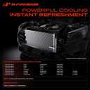 A-Premium Air Conditioning Condenser Compatible with Mercedes-Benz
