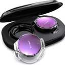 Open Ear Headphones, 52Hrs Playtime, Wireless Headphones Hook Over Ear, Clip on Earphones Dual-Device Bluetooth 5.4 Headset for Gym/Home Office