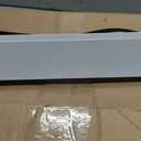 1" x 35.5" White Aluminum Storm Door Sweep Replacement Weatherproof Bottom Seal for Security Doors (1, White)