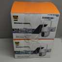 5G&2.4GHz Security Cameras Wireless Outdoor, 2K Cameras for Home Security, Solar & Battery Powered Security Camera Outdoor, Color Night Vision, PZT Human Detection, 2 Packs