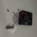 12038 PWM Cooling Fan 120mm 38mm DC 12V 4Pin High 230 CFM Brushless Dual Ball Bearing 5400RPM for Computer Case Server Workstation Cabinet