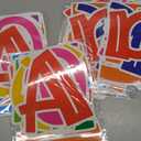 150 Pcs 7 Inch Bulletin Board Letters Combo Set - Colorful Alphabet Cutout Letter Number with 300 Pcs Adhesive Dots, Chalkboard Classroom Letters for Home School Decor (Fall Color)
