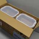 [8-Pack,30 oz]Glass Meal Prep Containers,MCIRCO Glass Food Storage Containers,Airtight lunch Containers with Lids, Microwave, Oven, Freezer and Dishwasher, White