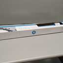 iDesign Curved Metal Shower Curtain Rod, Adjustable Customizable Curtain Rod for Bathtub, Stall, Closet, Doorway, 41-72 Inches, Matte Black,79077