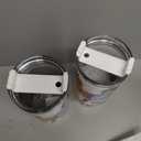 KIROJA 40 Oz Tumbler With Handle And Straw, Stainless Steel Vacuum Insulated Coffee Cup Travel Mug (2 Pack)