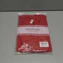 Missufe Women's V Neck Ruffle Short Sleeve Bodycon Summer Casual T Shirt Dress (S)