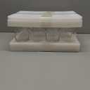 Set of 12 Carafe Glass, 6 Oz Single Serving Mini Decanters for Individual Pours, Small Individual Carafes for, Tasting, Champagne, Juice, Bars, Restaurants