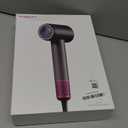 SHRATE Professional High Speed Ionic Hair Dryer | Ultra-Fast Drying | 500 Million Negative Ions | Low Noise | 160000 RPM | Compact Blow Dryer with Magnetic Diffuser for Faster Drying All Hair Types (Grey)