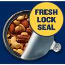 PLANTERS Mixed Nuts Unsalted, Party Snacks, Plant-Based Protein, 10.3 oz Canister